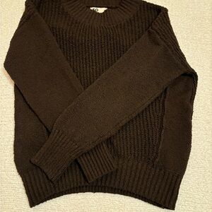 SO Dark Brown Knit Pullover